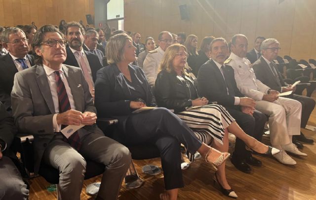 La presidenta de la Asamblea Regional asiste al acto de apertura del curso académico 2023-24 de las Universidades públicas de la Región de Murcia - 3, Foto 3