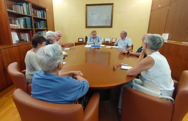 El presidente de la CHS mantiene un encuentro con la asociación Stop Inundaciones de El Mojón - 2, Foto 2