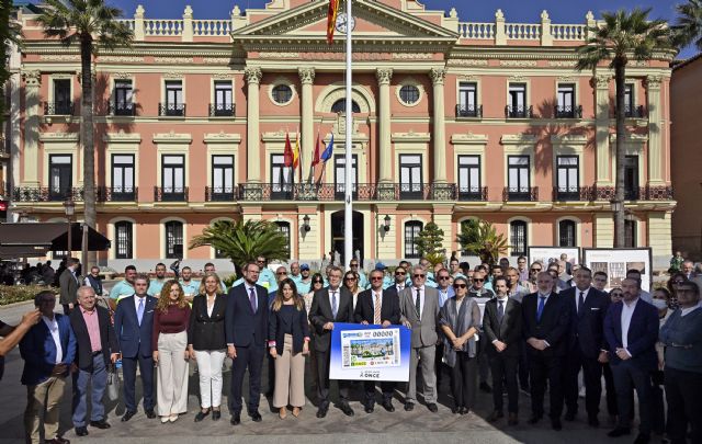 La ONCE dedica su cupón al Servicio de Limpieza Viaria del Ayuntamiento de Murcia - 1, Foto 1