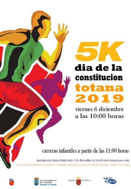 Mañana finaliza el plazo de inscripción para la Carrera Popular 5K Día de la Constitución - 1, Foto 1