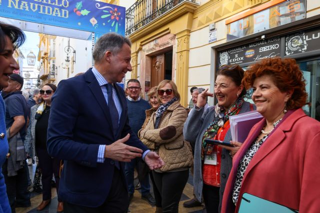 El alcalde de Lorca inaugura el Mercado Navideño - 2, Foto 2