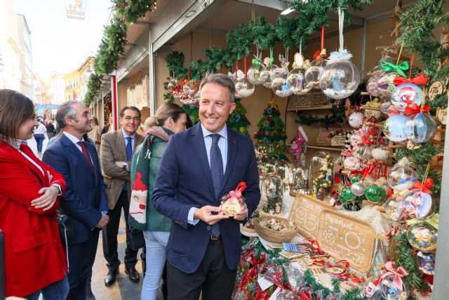 El alcalde de Lorca inaugura el Mercado Navideño - 4, Foto 4