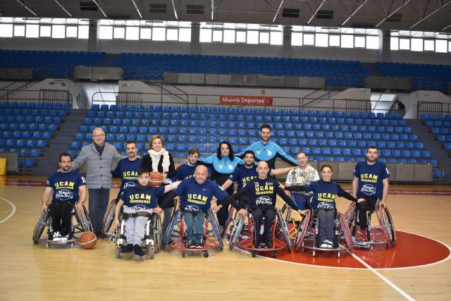 La Comunidad subvenciona al UCAM Murcia Baloncesto en silla de ruedas, único equipo de deporte adaptado en categoría nacional - 1, Foto 1