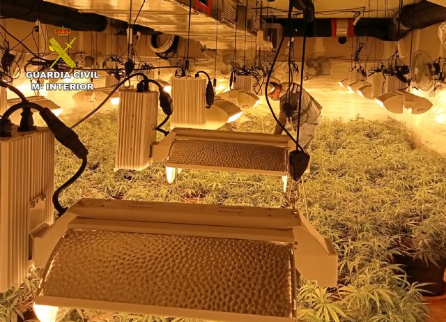 La Guardia Civil desmantela en Murcia una plantación de marihuana tipo indoor - 1, Foto 1