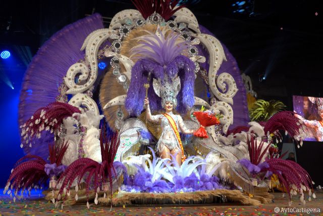 Soledad González, reina del Carnaval de Cartagena con Salgueiro - 1, Foto 1