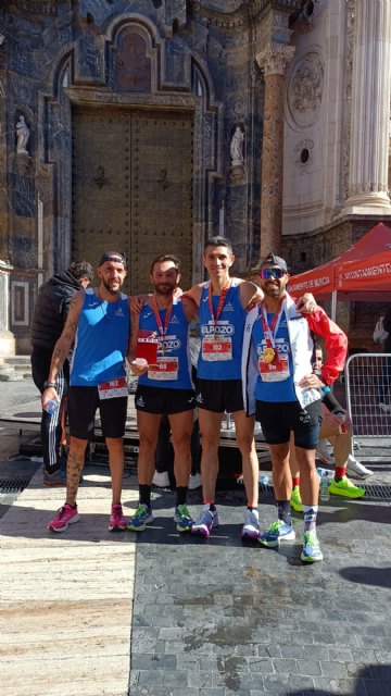 Oro, plata y dos bronces para el Club Atletismo Alhama en la 