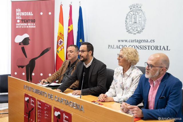 Espectáculo en las calles y plazas de Cartagena para conmemorar el Día Mundial del Teatro - 1, Foto 1