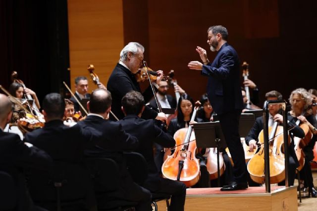 La Orquesta Sinfónica de la Región de Murcia triunfa en el Festival 'Musika Música' de Bilbao junto con Vadim Repin - 1, Foto 1