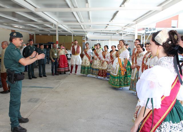 La Reina de la Huerta 2018 y sus damas de honor visitan las instalaciones de la Guardia Civil de Murcia - 1, Foto 1