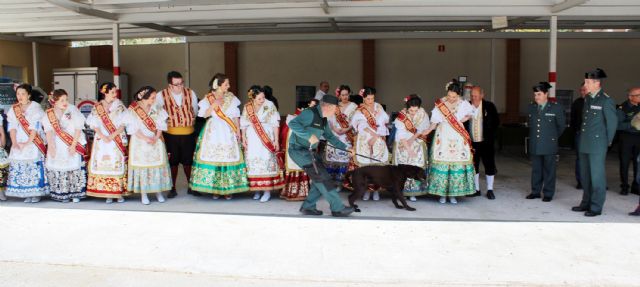 La Reina de la Huerta 2018 y sus damas de honor visitan las instalaciones de la Guardia Civil de Murcia - 3, Foto 3