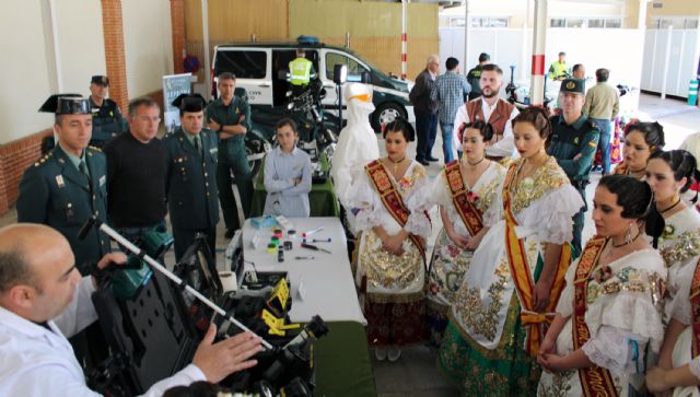 La Reina de la Huerta 2018 y sus damas de honor visitan las instalaciones de la Guardia Civil de Murcia - 5, Foto 5