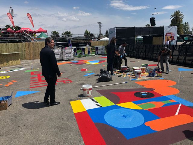 La Oficina Municipal del Grafiti le da un toque de color al festival WARM UP - 2, Foto 2