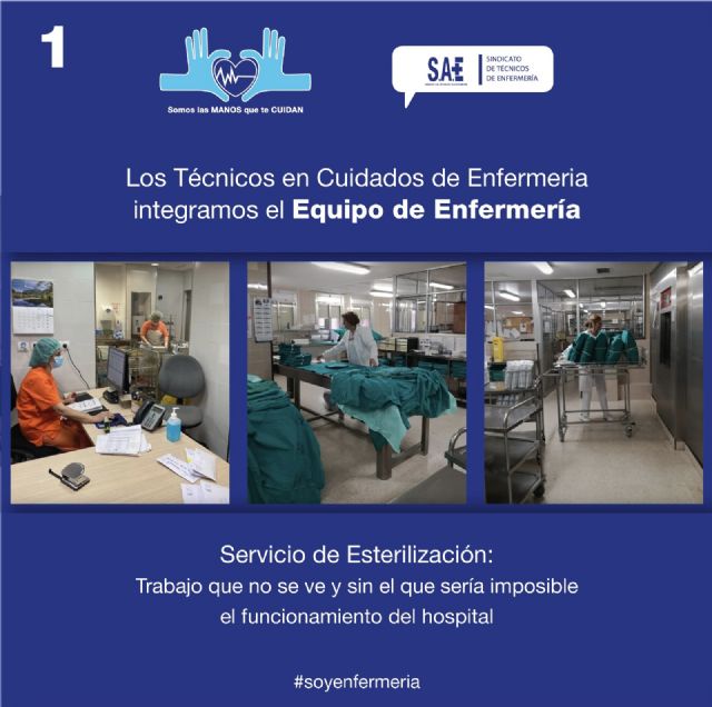 El trabajo que los TCE realizan en esterilización es esencial para el funcionamiento correcto del hospital - 1, Foto 1