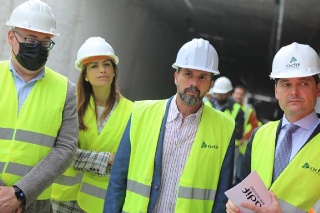 El Ayuntamiento comprueba el estado de las obras de soterramiento - 1, Foto 1