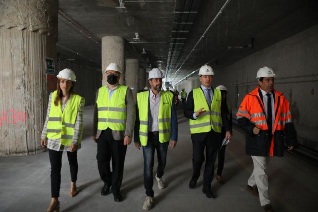 El Ayuntamiento comprueba el estado de las obras de soterramiento - 2, Foto 2