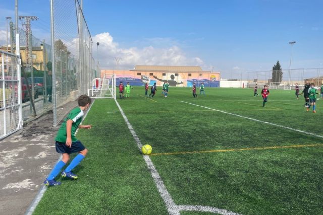 C.D. Naval, E.M.F. Fuente Álamo y C.D. Juvenia lideran la categoría alevín en la modalidad de fútbol 8 - 1, Foto 1