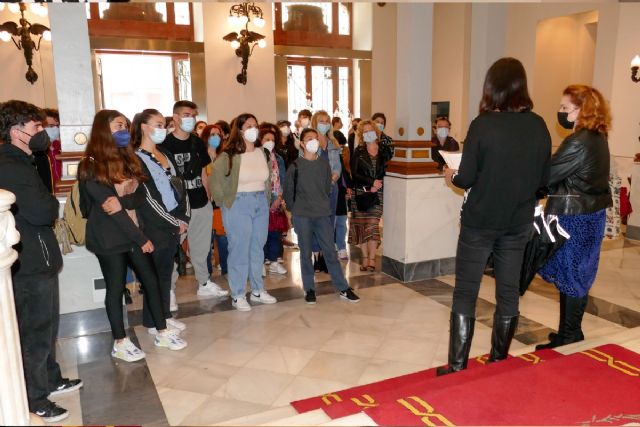 Estudiantes de Italia, Polonia y Grecia visitan Cartagena dentro del proyecto Erasmus+ ´Sui Palchi di scuola´ - 1, Foto 1