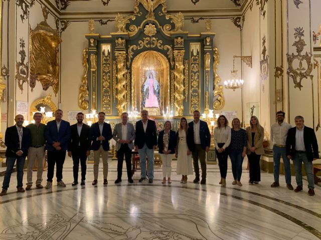 Esteban González Pons y Fulgencio Gil coordinan estrategias de trabajo con el objetivo de conseguir fondos europeos para nuevos proyectos en Lorca - 4, Foto 4