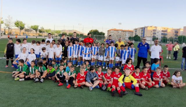 Cartagena F.C., C.D. Juvenia, A.D. Franciscanos, C.D. Maristas, y Veteranos Dolores de Pacheco campeones de Liga en prebenjamín B A, benjamín B alevín A e infantil - 1, Foto 1