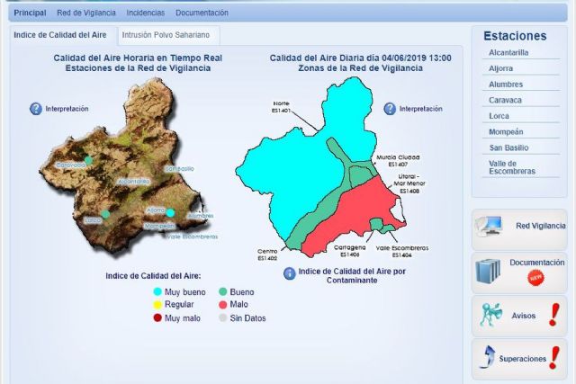 Activado el protocolo de contaminación con nivel 1 en La Aljorra - 1, Foto 1