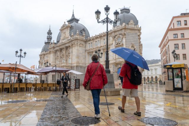 Aviso por tormenta y granizo este sábado en Cartagena - 1, Foto 1