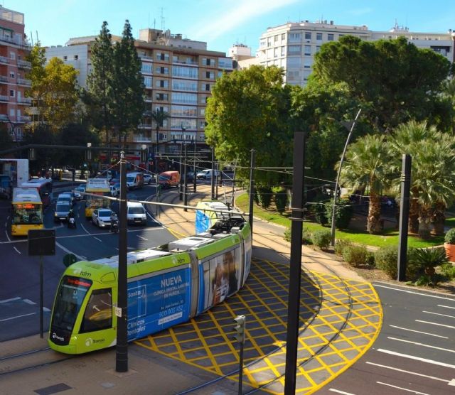 El Ayuntamiento de Murcia refuerza el servicio de tranvía con motivo de la EBAU - 1, Foto 1