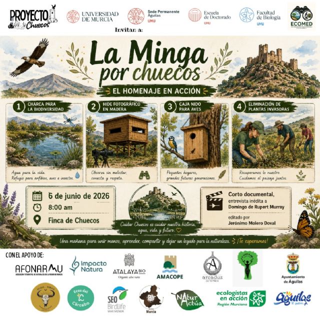 El Ayuntamiento habilita un microbús para el homenaje a Domingo Jiménez Beltrán 'El legado en acción: Minga por Chuecos' El Ayuntamiento habilita un microbús para el homenaje a Domingo Jiménez Beltrán 'El legado en acción: Minga por Chuecos'