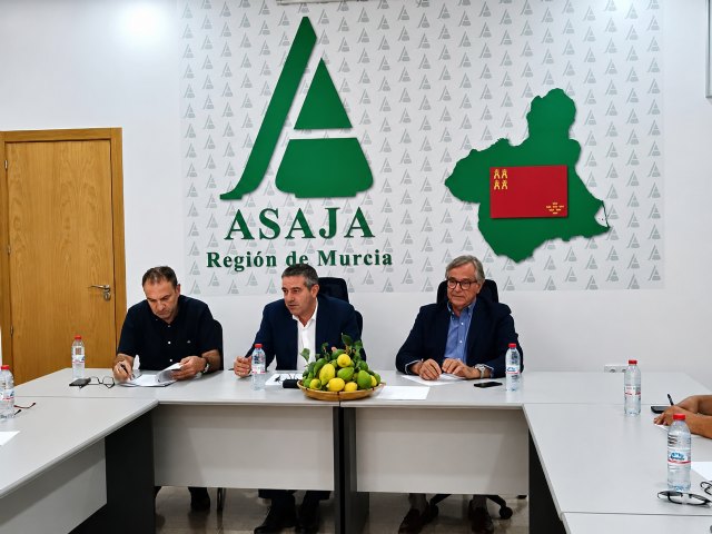 ASAJA Región de Murcia traslada al nuevo consejero las principales demandas del sector agrario ASAJA Región de Murcia traslada al nuevo consejero las principales demandas del sector agrario