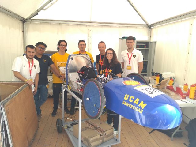 El UCAM Racing Team ya está en Londres para participar en la Shell Eco-Marathon - 1, Foto 1