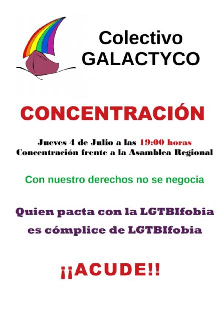 GALACTYCO convoca una nueva concentración en la Asamblea Regional - 1, Foto 1