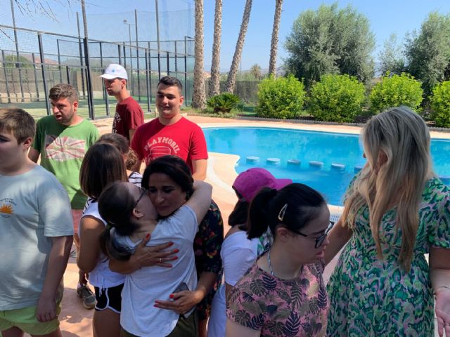 27 de jóvenes con discapacidad intelectual participan durante el mes de julio en la Escuela de Verano puesta en marcha por Down Lorca - 2, Foto 2