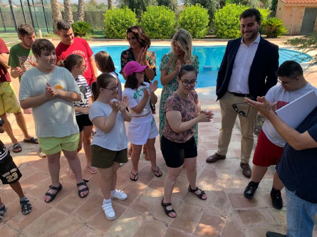 27 de jóvenes con discapacidad intelectual participan durante el mes de julio en la Escuela de Verano puesta en marcha por Down Lorca - 4, Foto 4