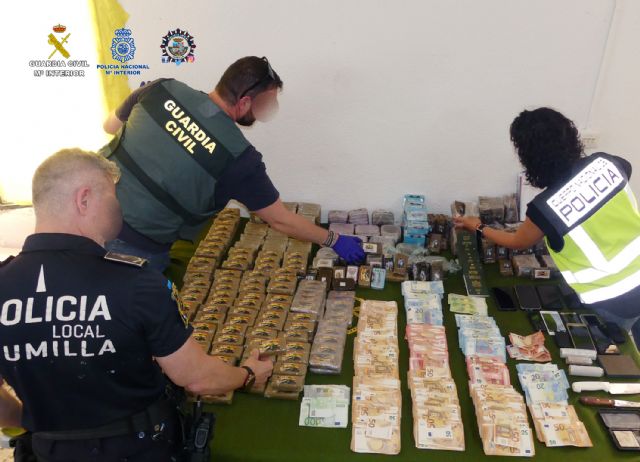 Desarticulada una organización criminal dedicada al tráfico de estupefacientes en la comarca del Altiplano murciano - 1, Foto 1