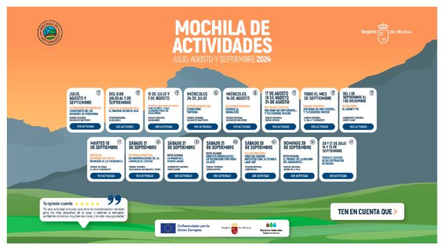 Oferta de actividades de sensibilización en los Espacios Naturales de la Región - 1, Foto 1