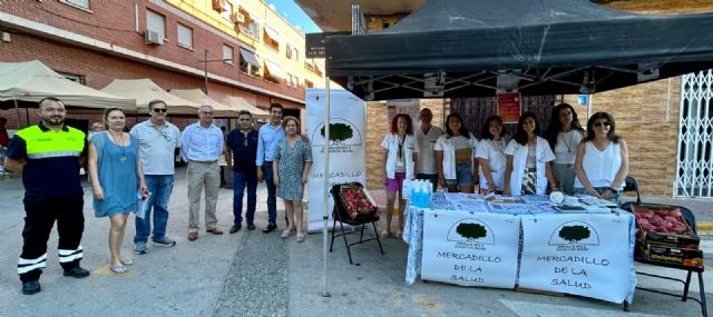 Blanca acoge el 'Mercadillo de  Salud' para la concienciación sobre la importancia de los hábitos saludables - 1, Foto 1