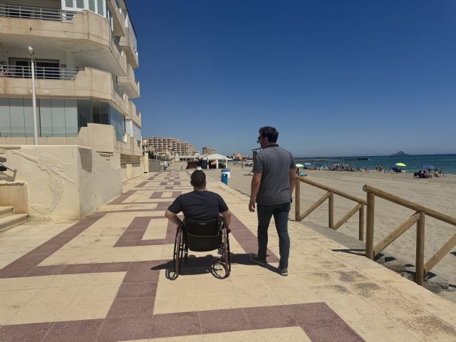 MC reivindica una mayor accesibilidad en las playas de Cartagena para las personas con movilidad reducida - 1, Foto 1