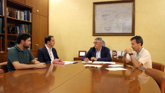 El presidente de la CHS recibe al presidente de la Federación de Municipios de la Región de Murcia - 1, Foto 1