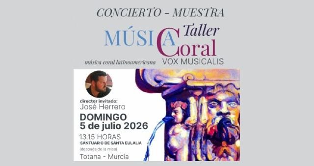 El Taller Coral 'Música Coral Latinoamericana' llega a su gran final este domingo con un gran concierto en La Santa El Taller Coral 'Música Coral Latinoamericana' llega a su gran final este domingo con un gran concierto en La Santa