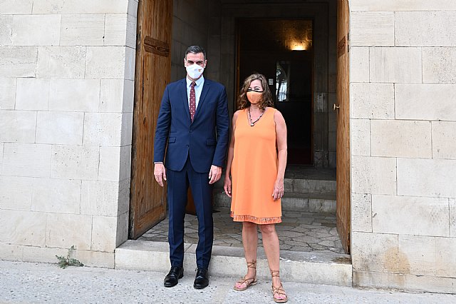 Pedro Sánchez se reúne con la presidenta de Illes Baleares, Francina Armengol - 2, Foto 2