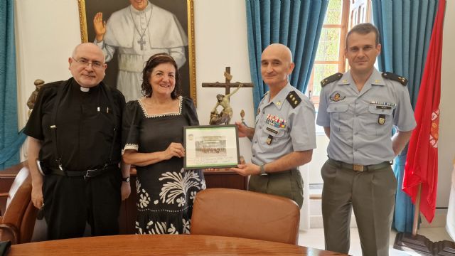 El Ejército de Tierra tradicionaliza la procesión del Cristo de los Estudiantes de la UCAM - 1, Foto 1