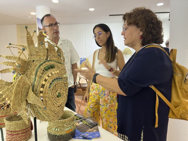 Finaliza la exposición Esparto, con la entrega de diplomas a las alumnas de los talleres realizados por la Asociación - 2, Foto 2