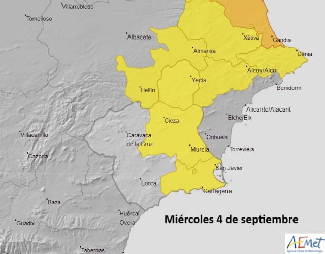 Vuelve a aumentar la inestabilidad en la Región de Murcia - 1, Foto 1