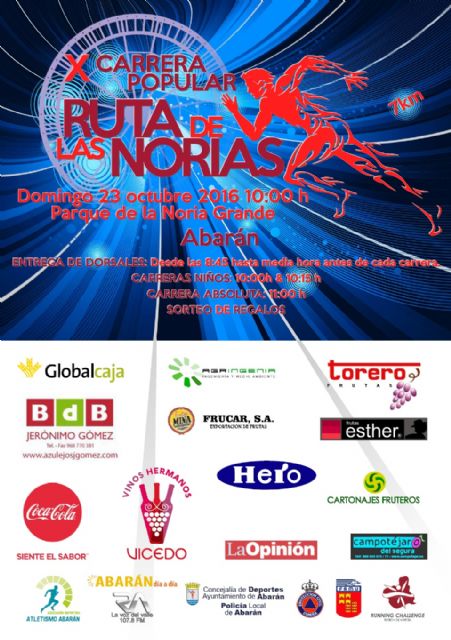 Este miércoles, presentación de la X Carrera Popular “Ruta de las Norias” - 1, Foto 1