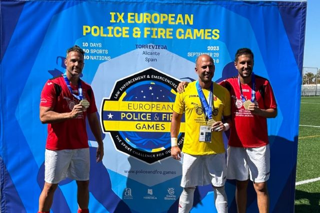 Cuatro agentes municipales logran medalla de oro en los Juegos Europeos de Policías y Bomberos - 1, Foto 1