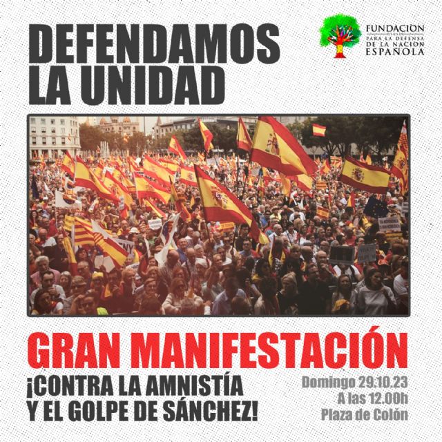 Santiago Abascal anuncia que acudirá a la manifestación de Denaes del 29O - 1, Foto 1