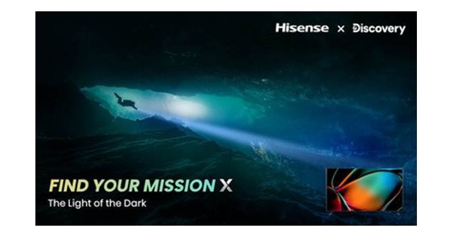 Hisense y Discovery se unen para inspirar a los consumidores a Encontrar su Misión X - 1, Foto 1