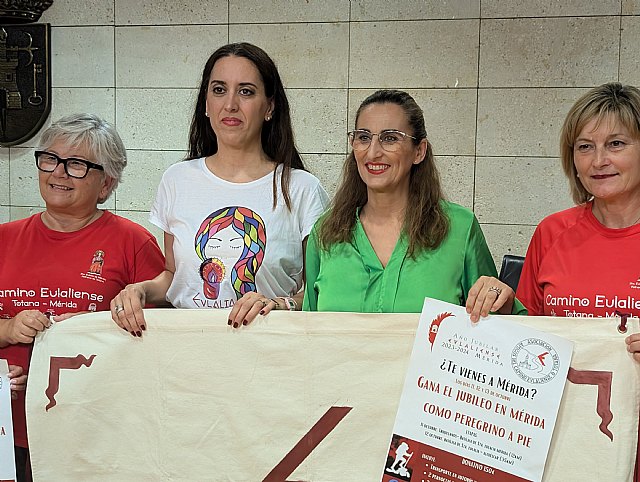 La Asociación Amigos del Camino Eulaliense de Totana organiza una peregrinación para ganar el jubileo a la ciudad hermana de Mérida, Foto 7