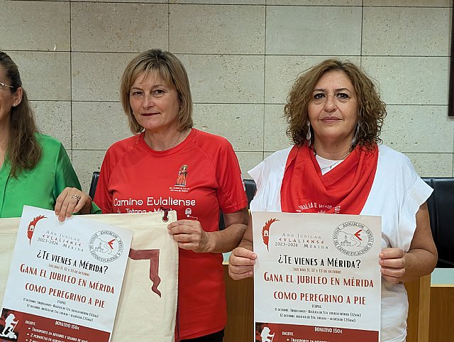 La Asociación Amigos del Camino Eulaliense de Totana organiza una peregrinación para ganar el jubileo a la ciudad hermana de Mérida, Foto 8