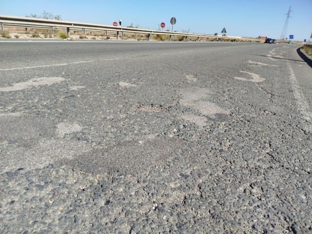 El PCAN exige a la Comunidad la culminación del arreglo de la carretera de La Aljorra - 1, Foto 1