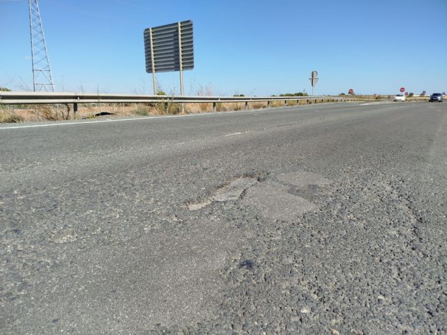 El PCAN exige a la Comunidad la culminación del arreglo de la carretera de La Aljorra - 4, Foto 4